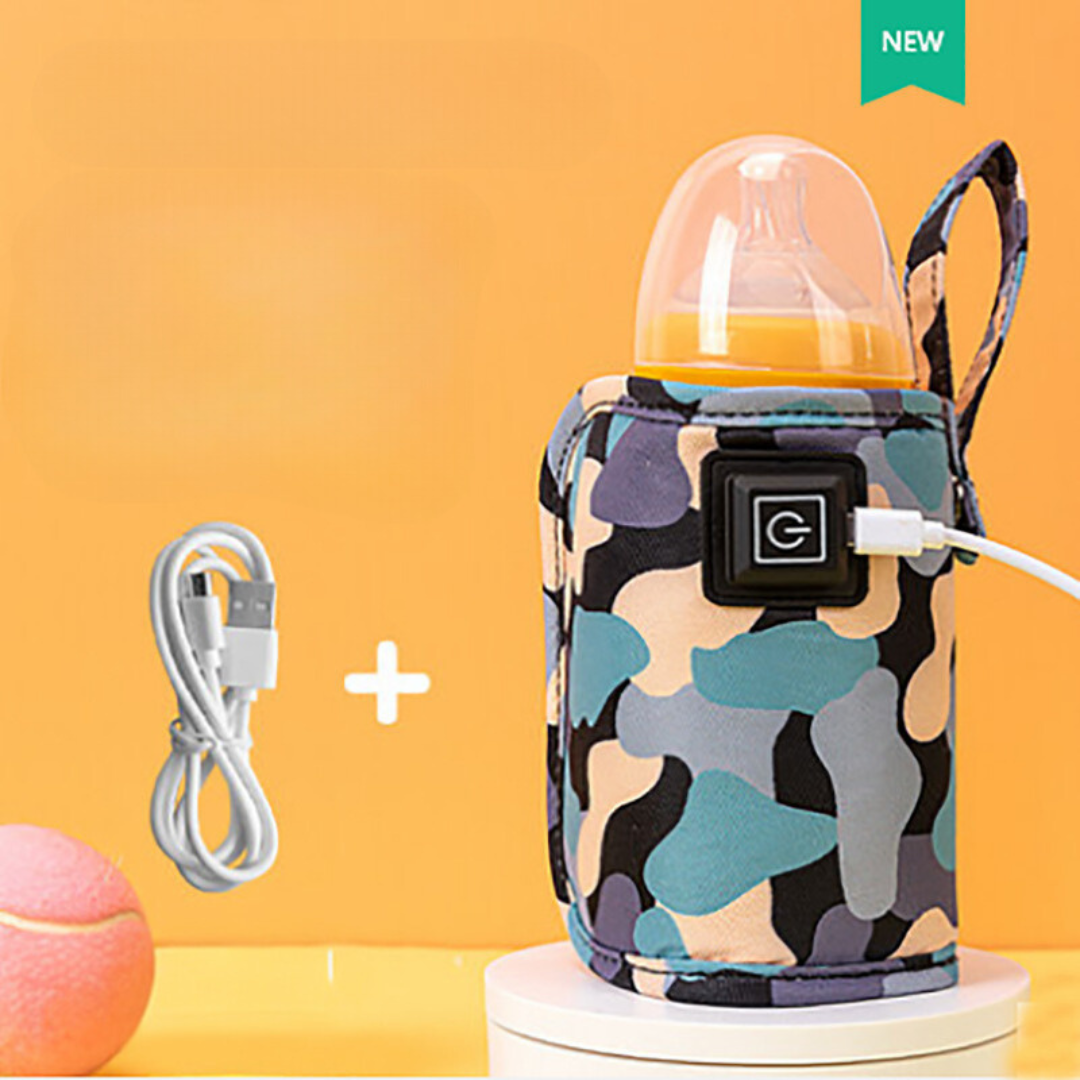 WarmEase™ – USB Baby Bottle Warmer – Fast, Portable Feeding Comfort