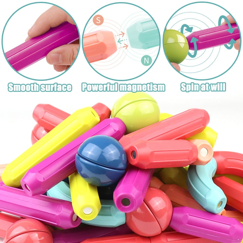 MagnetiCraft™ – Endless Magnetic Creations – STEM Building Set