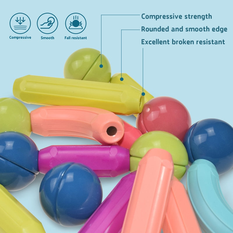 MagnetiCraft™ – Endless Magnetic Creations – STEM Building Set