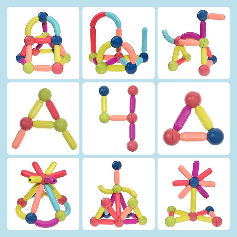 MagnetiCraft™ – Endless Magnetic Creations – STEM Building Set