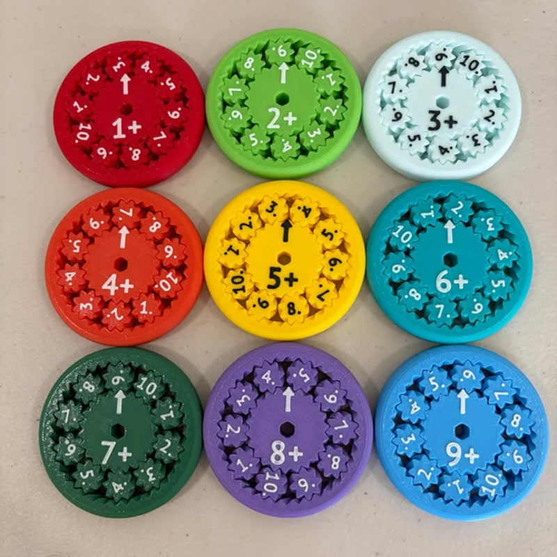 Math Fidget Spinners - Make learning fun!