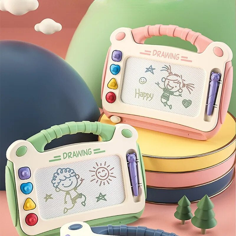DrawDazzle™ – Magnetic Graffiti Drawing Board – Creative Learning Fun