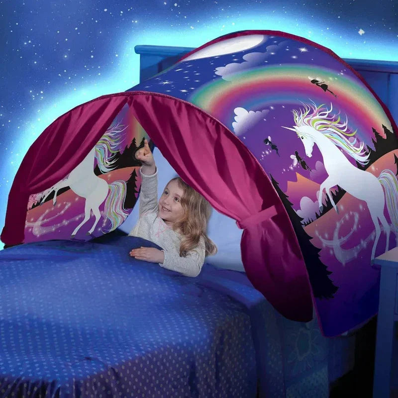 DreamDen™ – Magical Bed Tent – Sleep & Play Sanctuary