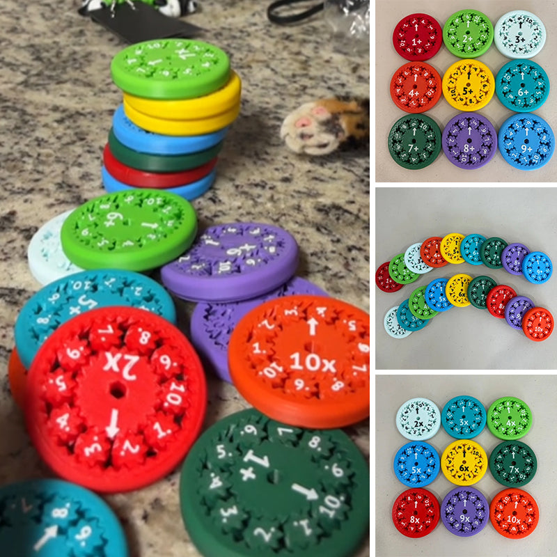 Math Fidget Spinners - Make learning fun!