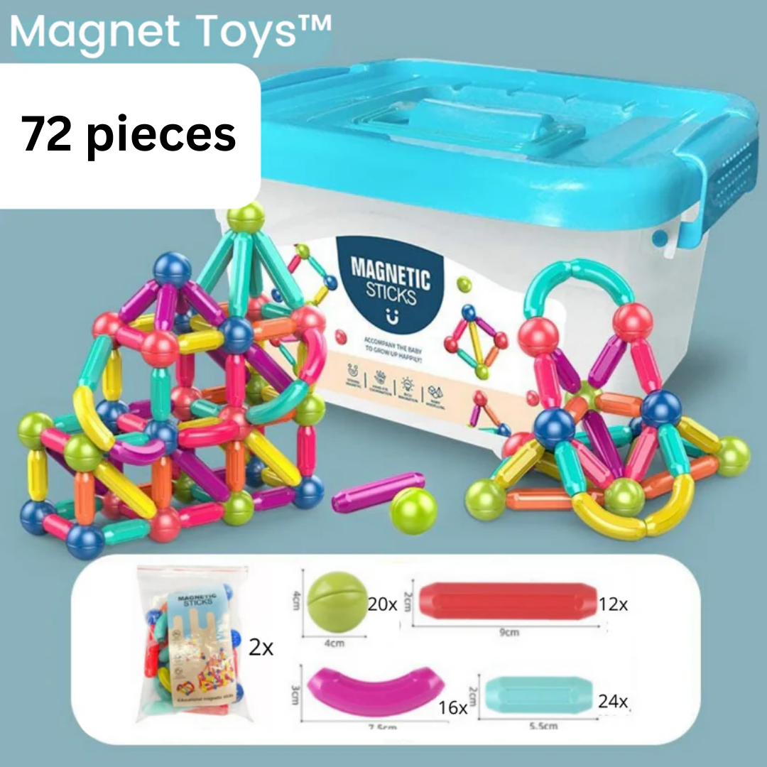 MagnetiCraft™ – Endless Magnetic Creations – STEM Building Set