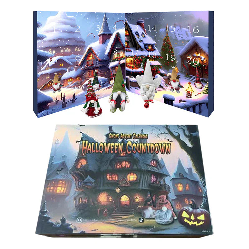 GnomeWonder™ – 2025 Advent Calendar – Christmas & Halloween Magic