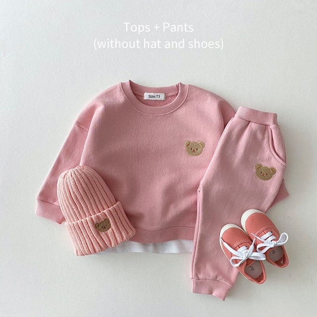 TeddyTrek™ – Ultra-Soft Tracksuit Set – Cosy Everyday Comfort