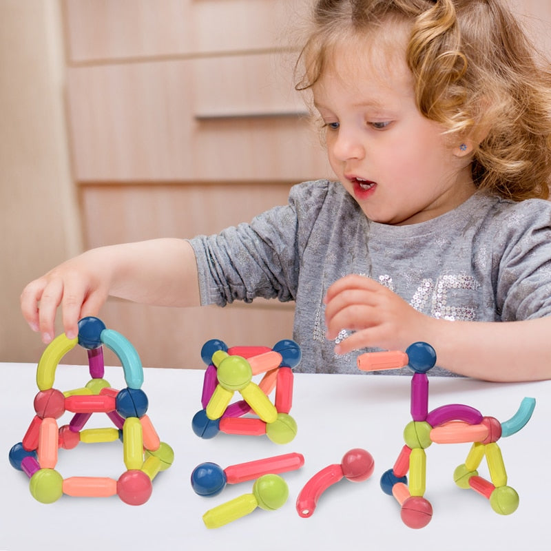 MagnetiCraft™ – Endless Magnetic Creations – STEM Building Set