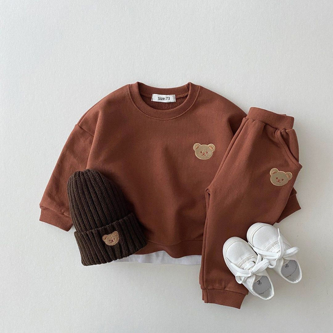 TeddyTrek™ – Ultra-Soft Tracksuit Set – Cosy Everyday Comfort