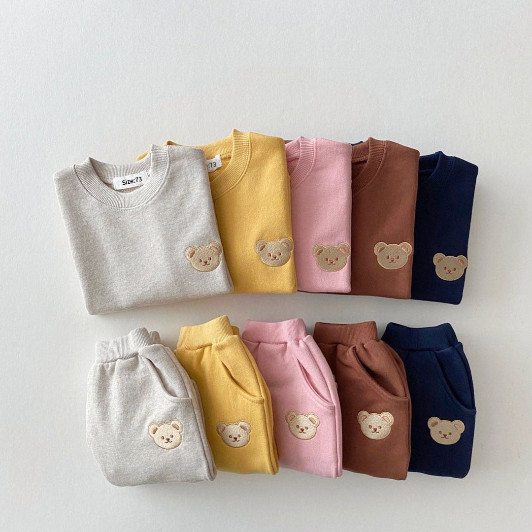 TeddyTrek™ – Ultra-Soft Tracksuit Set – Cosy Everyday Comfort