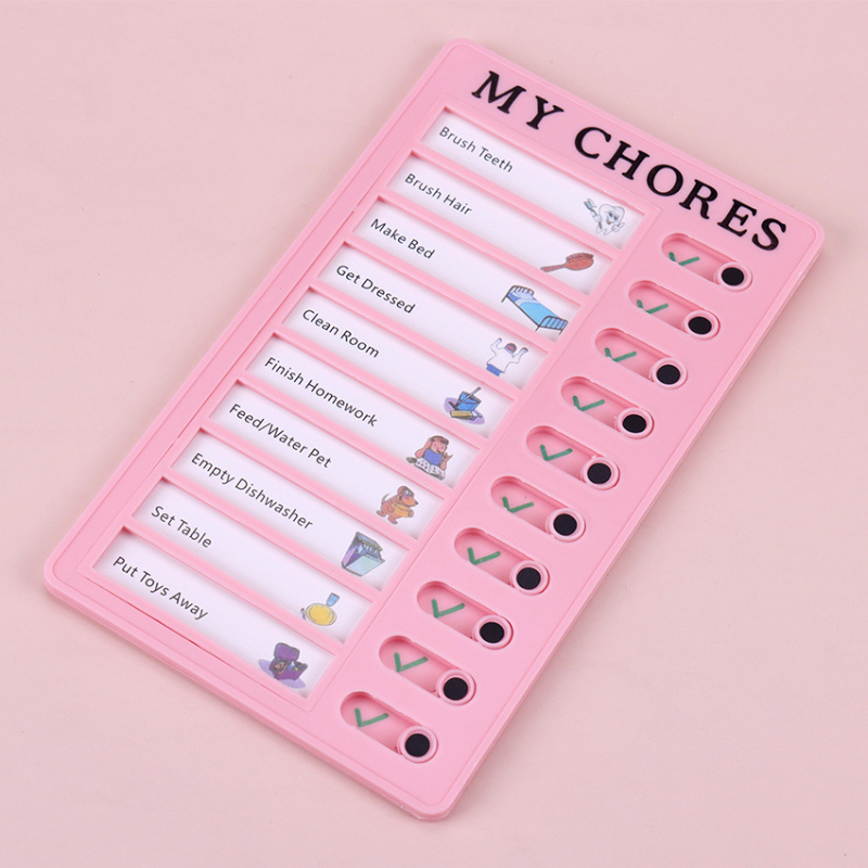 TaskMark™ – Kids Chore Chart Set – Visual Daily Organizer