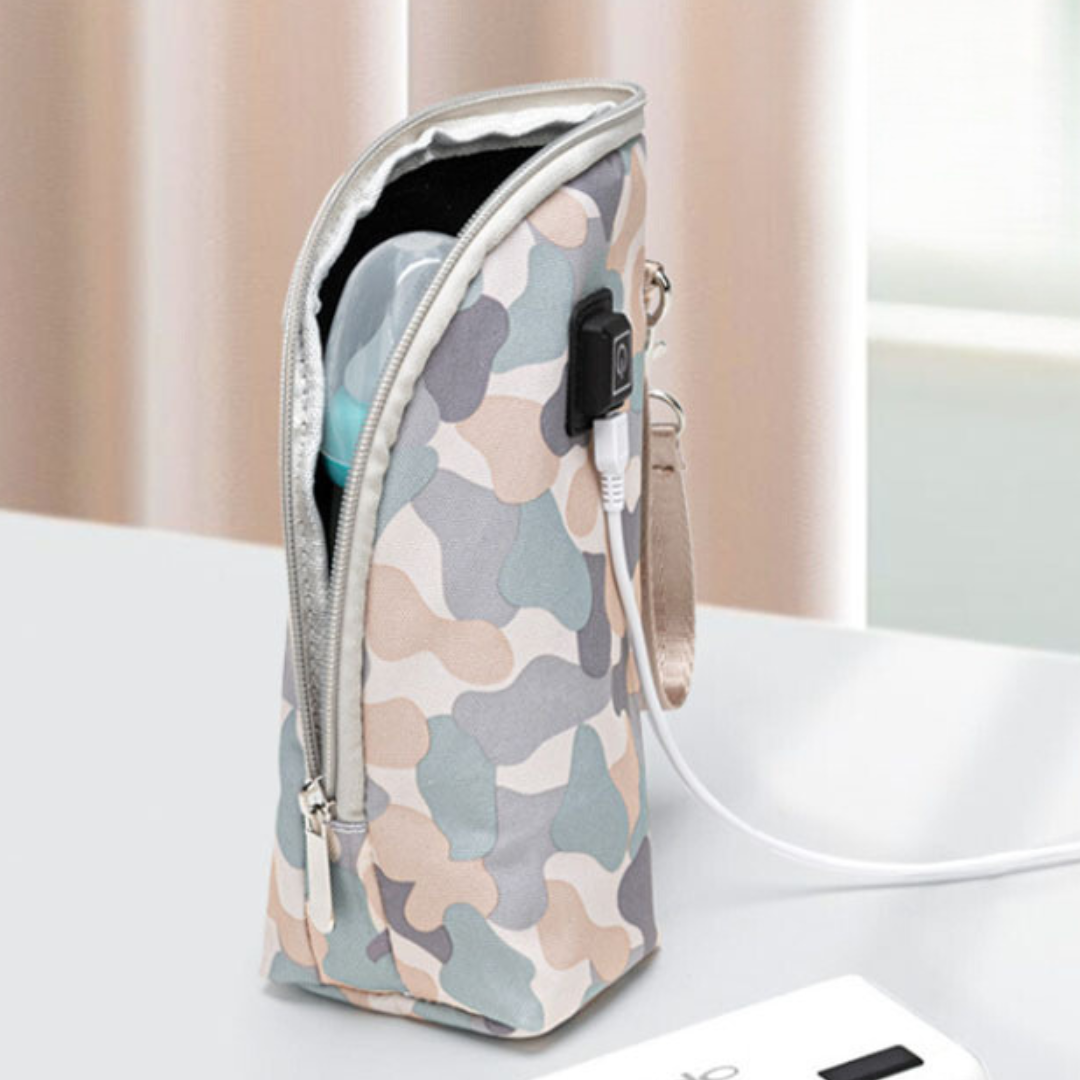 WarmEase™ – USB Baby Bottle Warmer – Fast, Portable Feeding Comfort