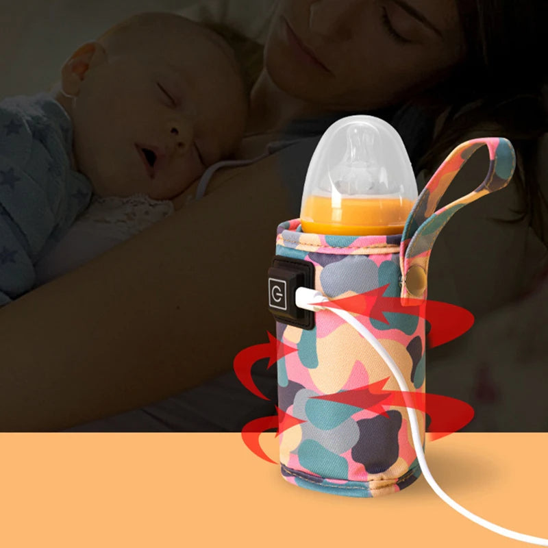 WarmEase™ – USB Baby Bottle Warmer – Fast, Portable Feeding Comfort