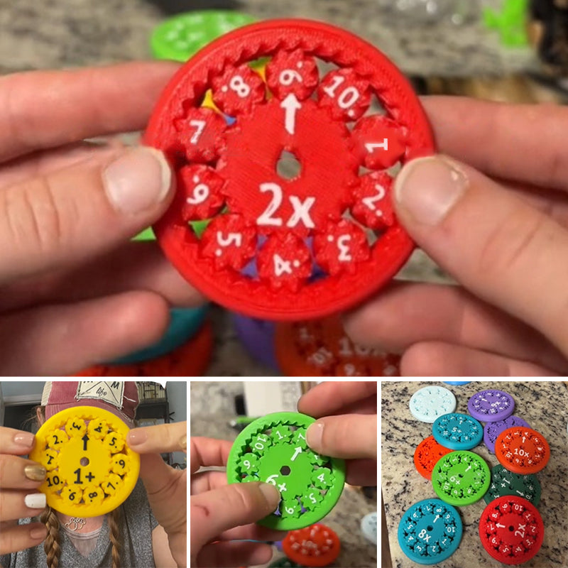 Math Fidget Spinners - Make learning fun!