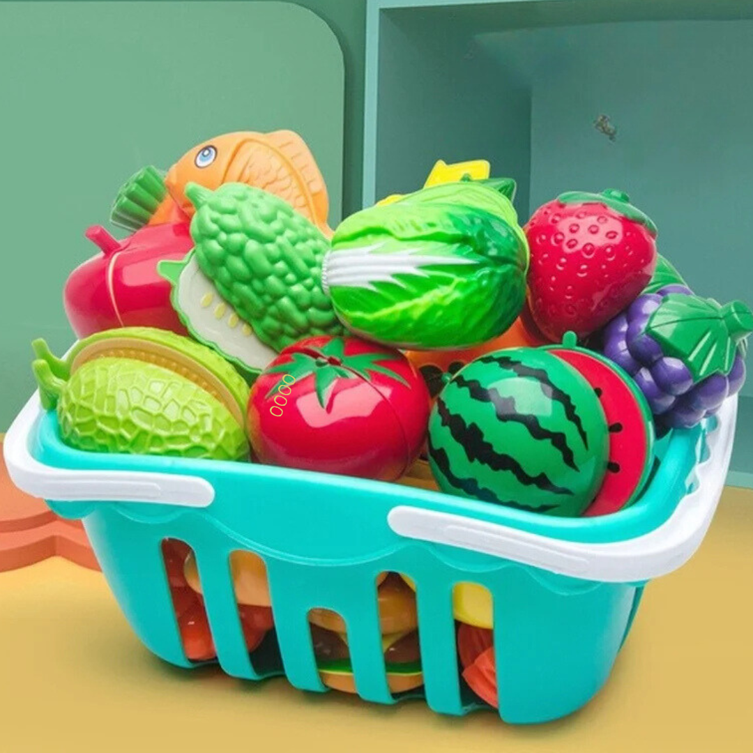 4Little™ Fruit and Vegetable Cutting Playset