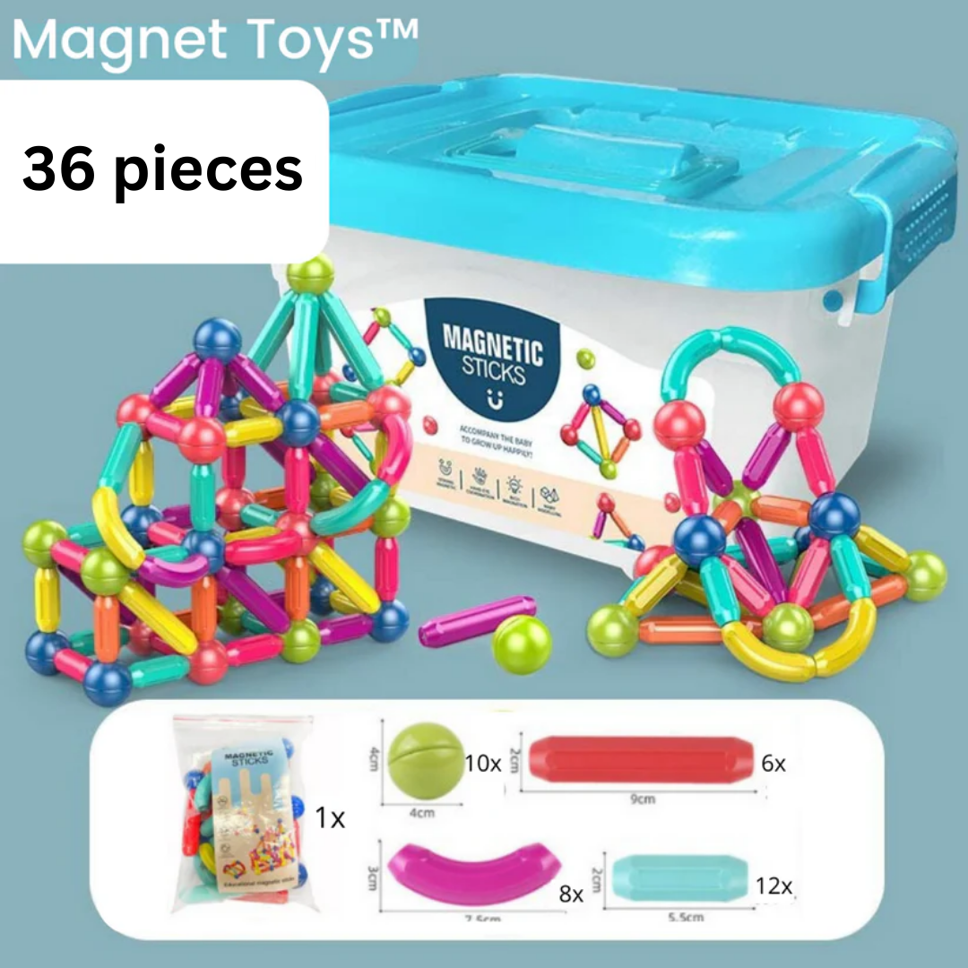 MagnetiCraft™ – Endless Magnetic Creations – STEM Building Set