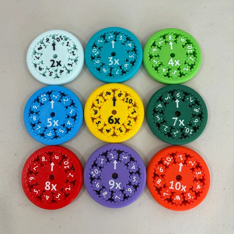 Math Fidget Spinners - Make learning fun!