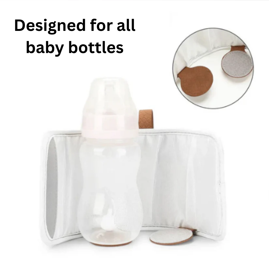 WarmSip™ – Portable USB Bottle Warmer – 7-Setting Temperature Control