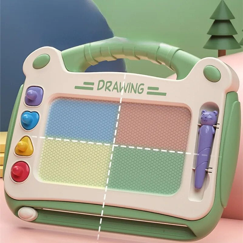 DrawDazzle™ – Magnetic Graffiti Drawing Board – Creative Learning Fun