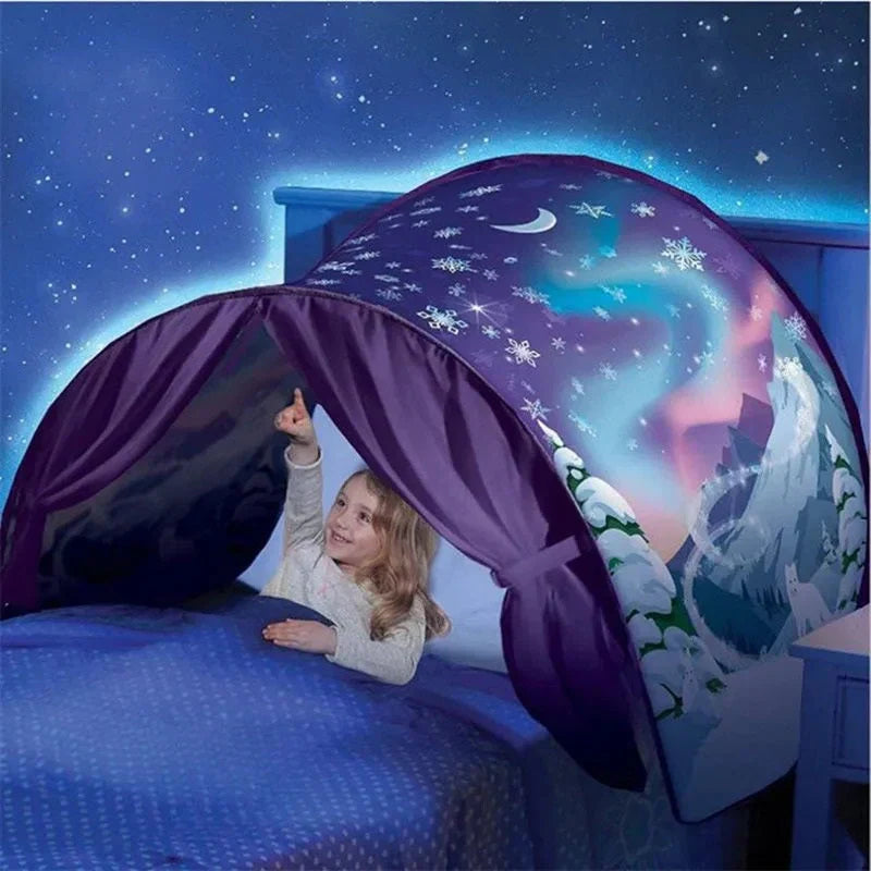 DreamDen™ – Magical Bed Tent – Sleep & Play Sanctuary
