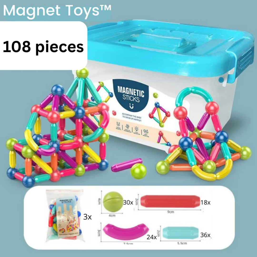 MagnetiCraft™ – Endless Magnetic Creations – STEM Building Set