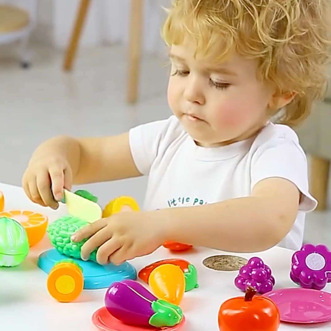 4Little™ Fruit and Vegetable Cutting Playset