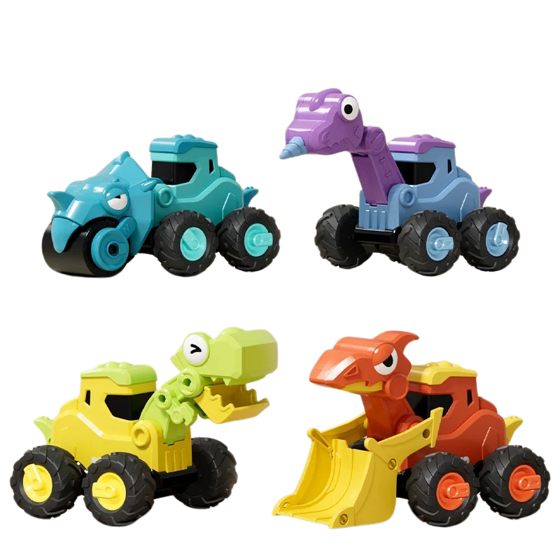 DinoDash™ – Push & Go Dinosaur Vehicle Set – Imaginative Play for Toddlers