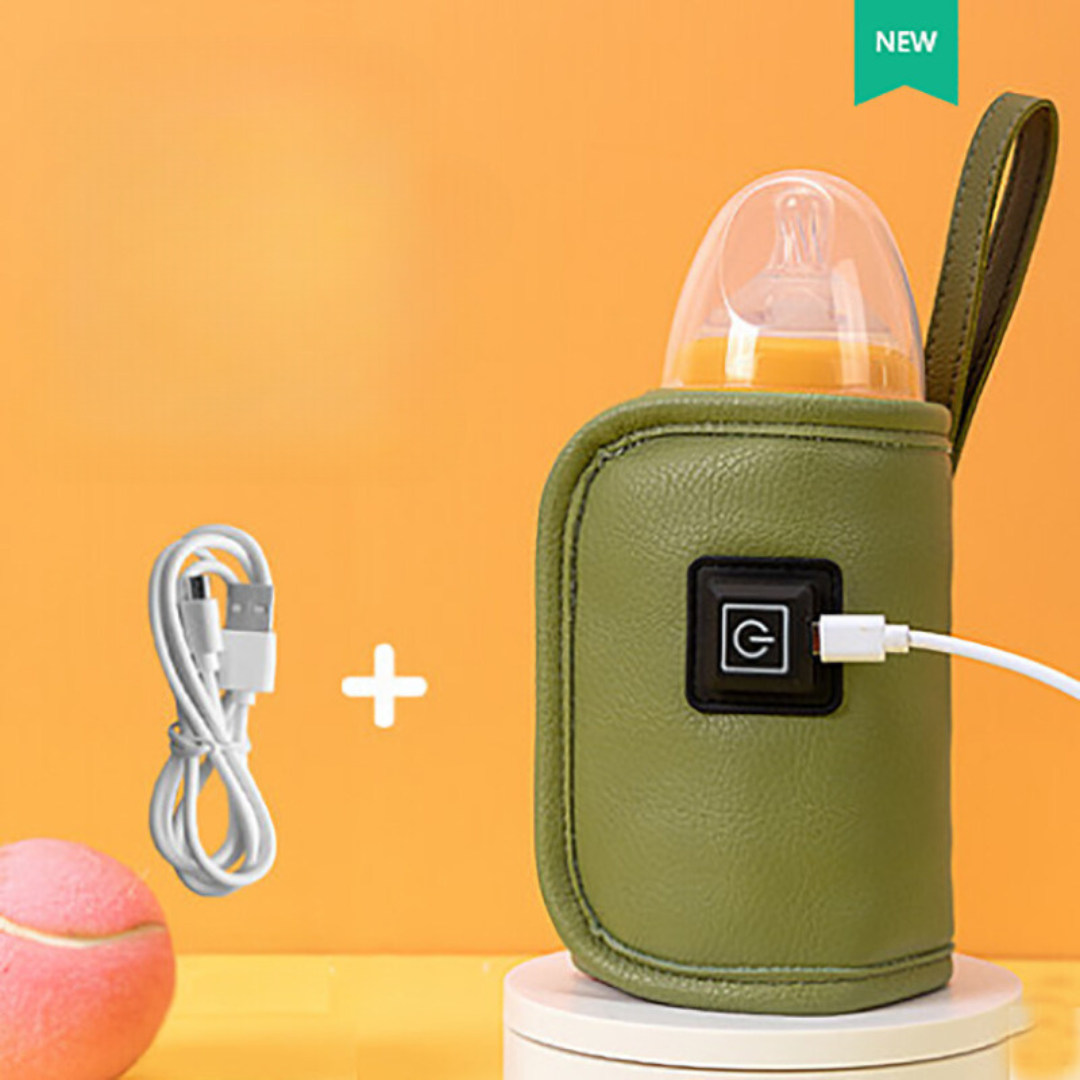 WarmEase™ – USB Baby Bottle Warmer – Fast, Portable Feeding Comfort