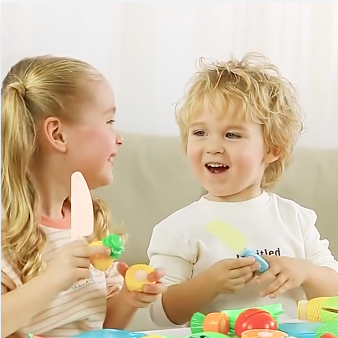 4Little™ Fruit and Vegetable Cutting Playset