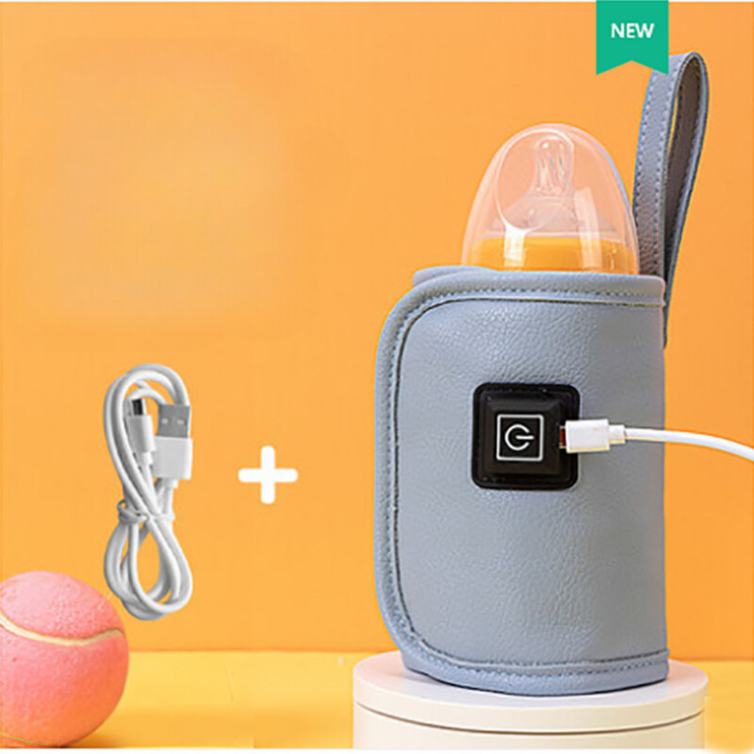 WarmEase™ – USB Baby Bottle Warmer – Fast, Portable Feeding Comfort