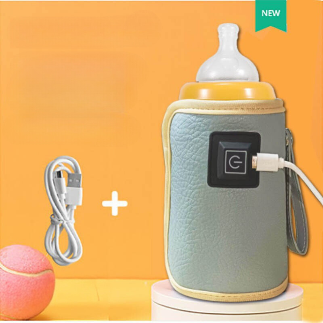 WarmEase™ – USB Baby Bottle Warmer – Fast, Portable Feeding Comfort
