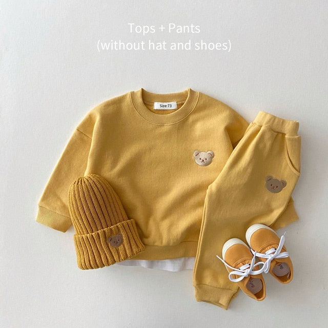 TeddyTrek™ – Ultra-Soft Tracksuit Set – Cosy Everyday Comfort