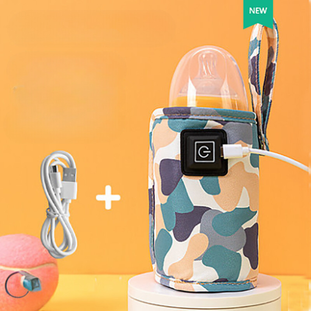 WarmEase™ – USB Baby Bottle Warmer – Fast, Portable Feeding Comfort