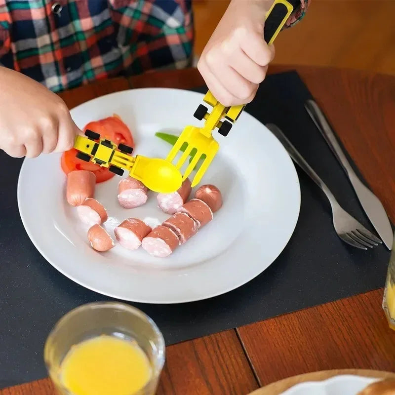 Construction Dinner Set™ - Eating becomes a fun journey