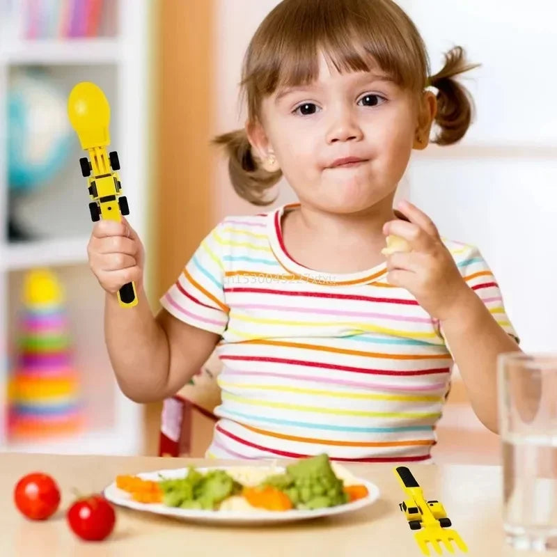 Construction Dinner Set™ - Eating becomes a fun journey