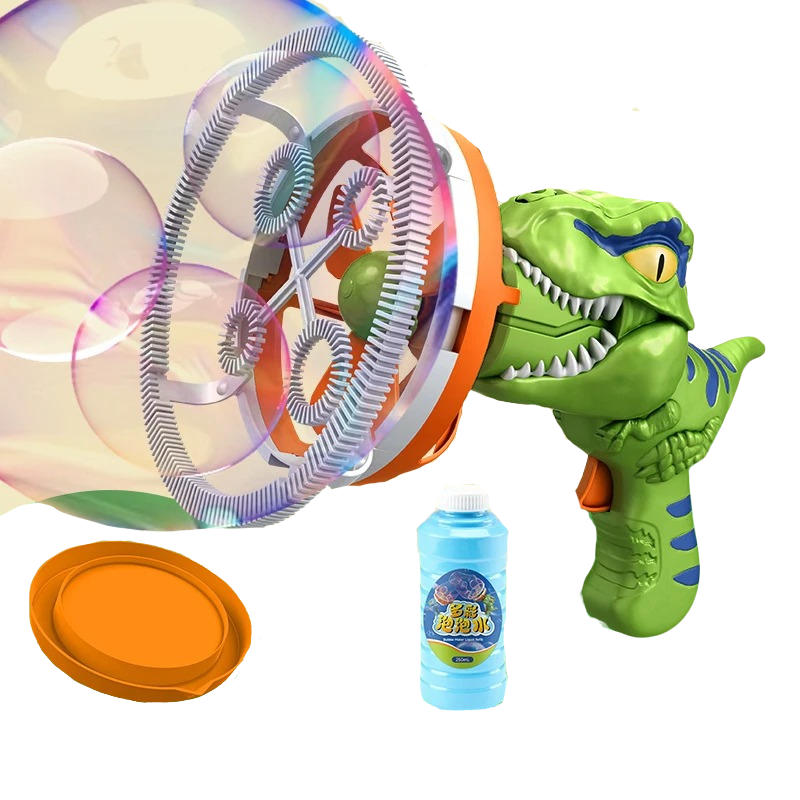 BubbleRex™ – Dinosaur Bubble Blaster – Over 1000 Bubbles Per Minute for Outdoor Fun