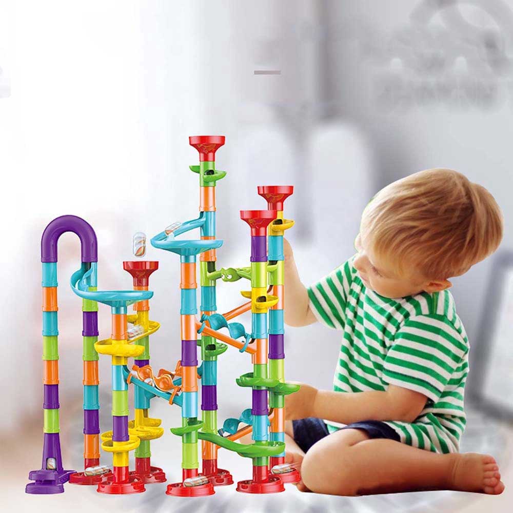 MarbleMaze™ – Modular Marble Run – Build, Learn, and Play with Endless Possibilities