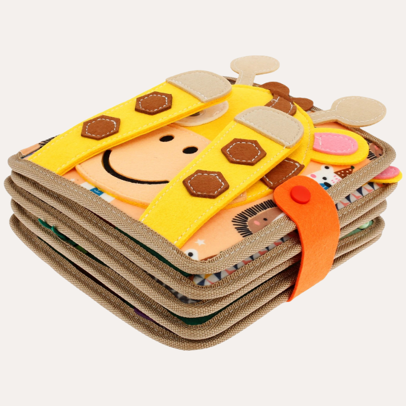 BrightNest™ – Montessori Quiet Book – Early Learning Fun