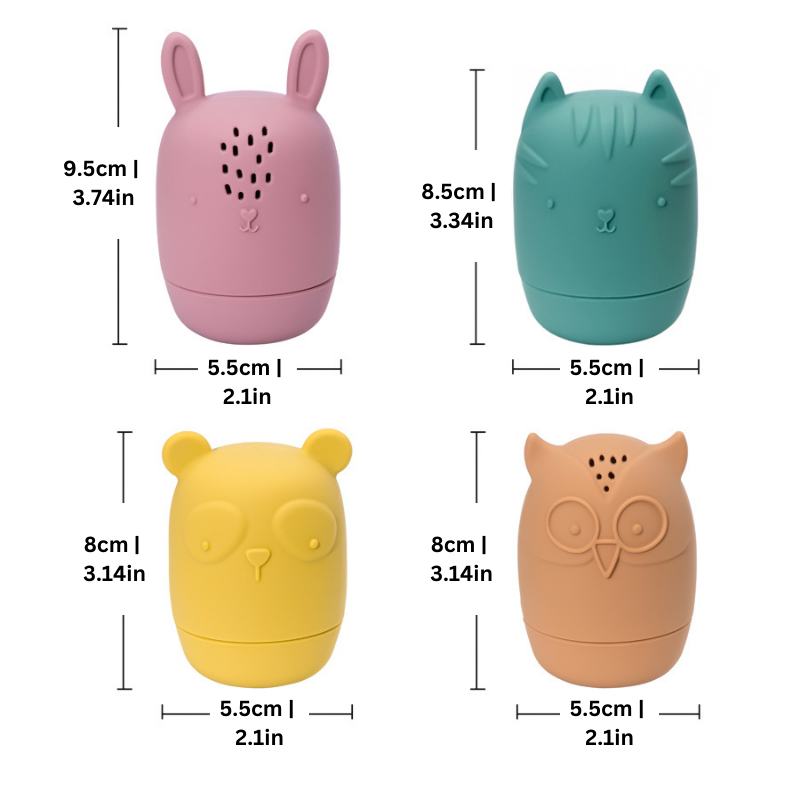 SplashPals™ – Mold-Free Bath Toy Set – Safe, Sensory Fun for Little Explorers