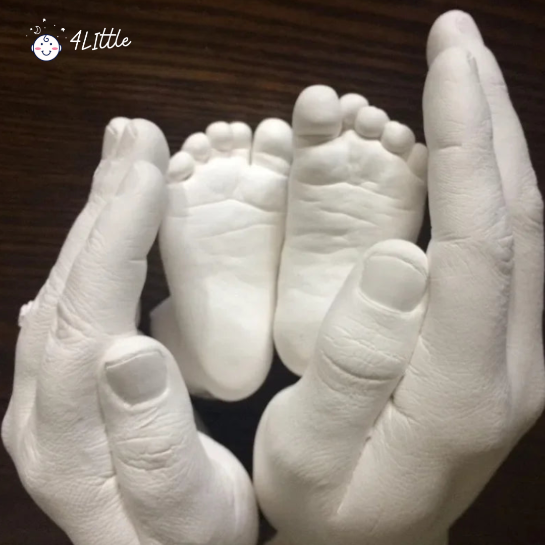 4Little - 3D Baby Hand or Foot Casting Kit