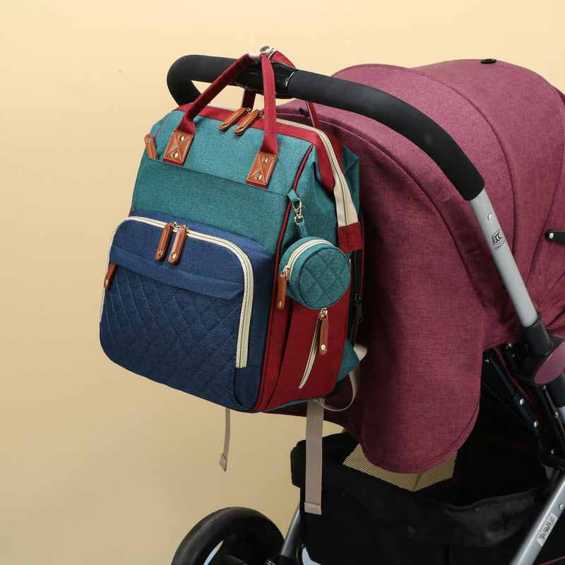 NappyNest™ – 2-in-1 Baby Backpack – Portable Changing Station