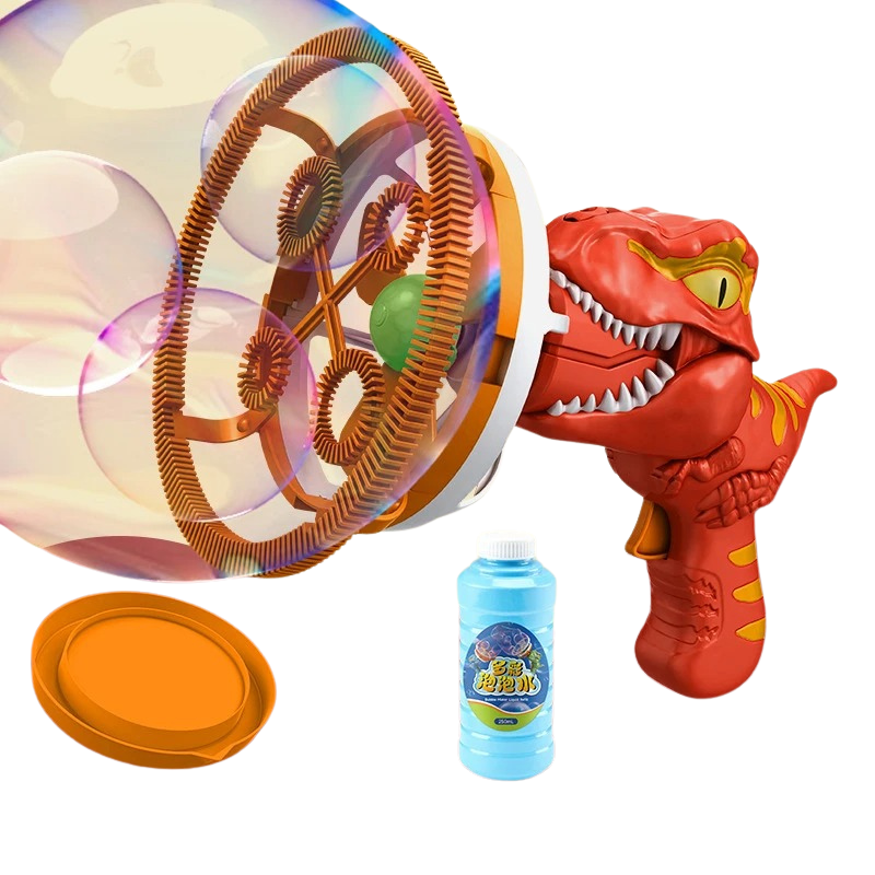 BubbleRex™ – Dinosaur Bubble Blaster – Over 1000 Bubbles Per Minute for Outdoor Fun