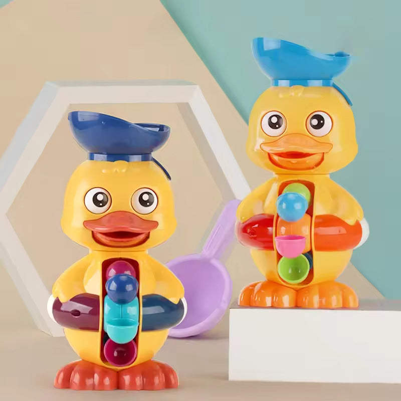 QuackyWheel™ – Interactive Duck Bath Toy – Splash & Learn Fun