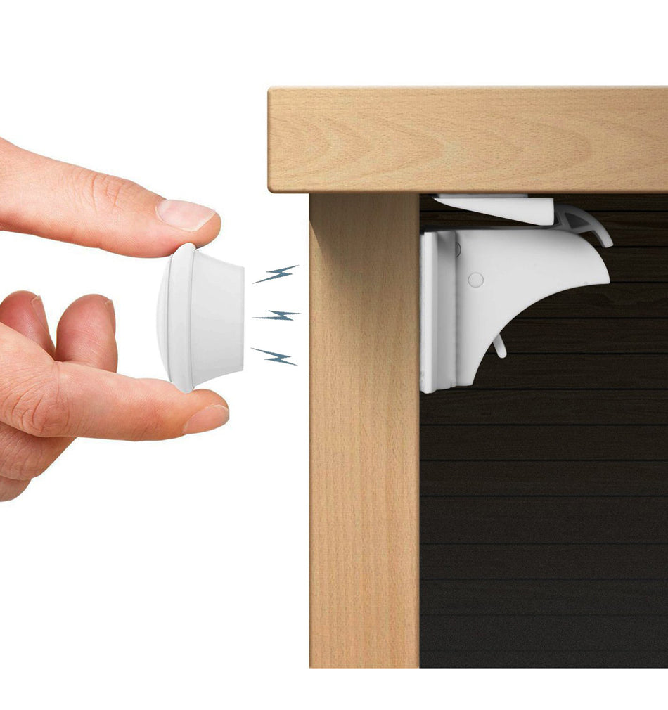 CabinetGuard™ – Invisible Magnetic Locks – Stylish Safety for Curious Explorers