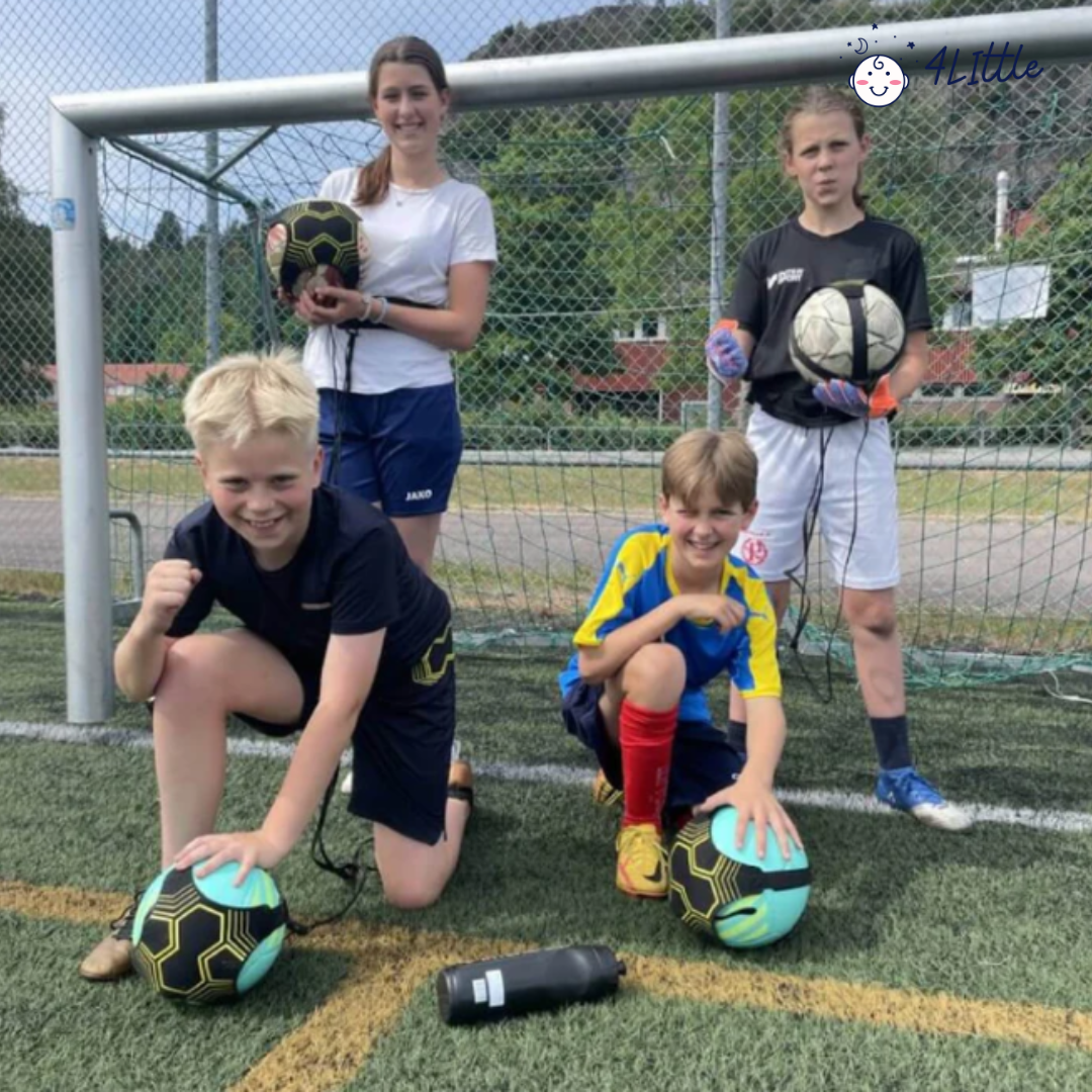 KickMaster™ – Adjustable Football Training Set – Kicking Practice Equipment