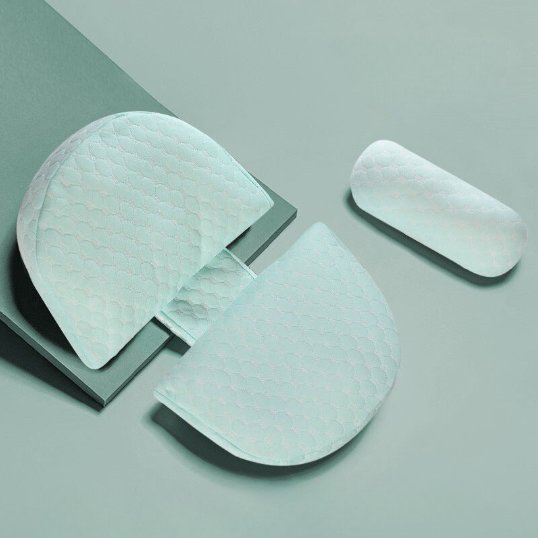 DreamNest™ – Ergonomic Pregnancy Pillow – Full-Body Support for Restful Sleep