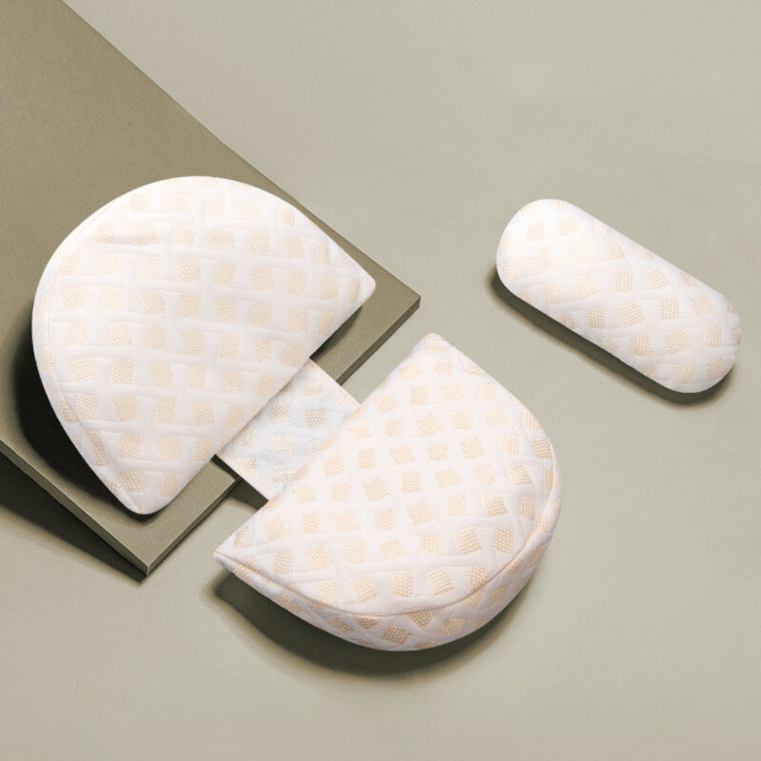 DreamNest™ – Ergonomic Pregnancy Pillow – Full-Body Support for Restful Sleep