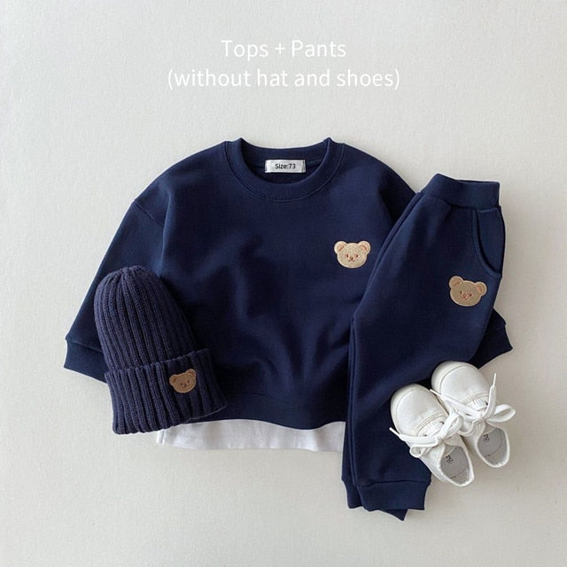 TeddyTrek™ – Ultra-Soft Tracksuit Set – Cosy Everyday Comfort