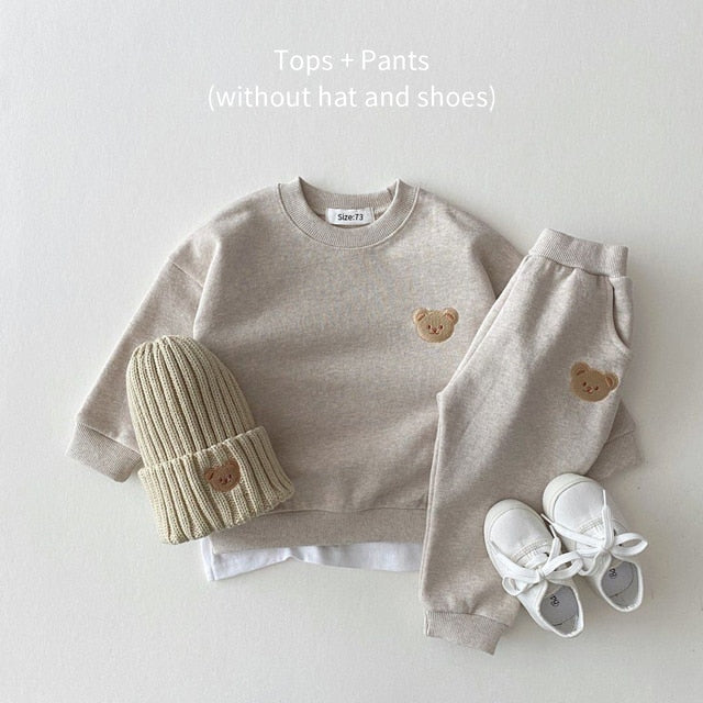 TeddyTrek™ – Ultra-Soft Tracksuit Set – Cosy Everyday Comfort