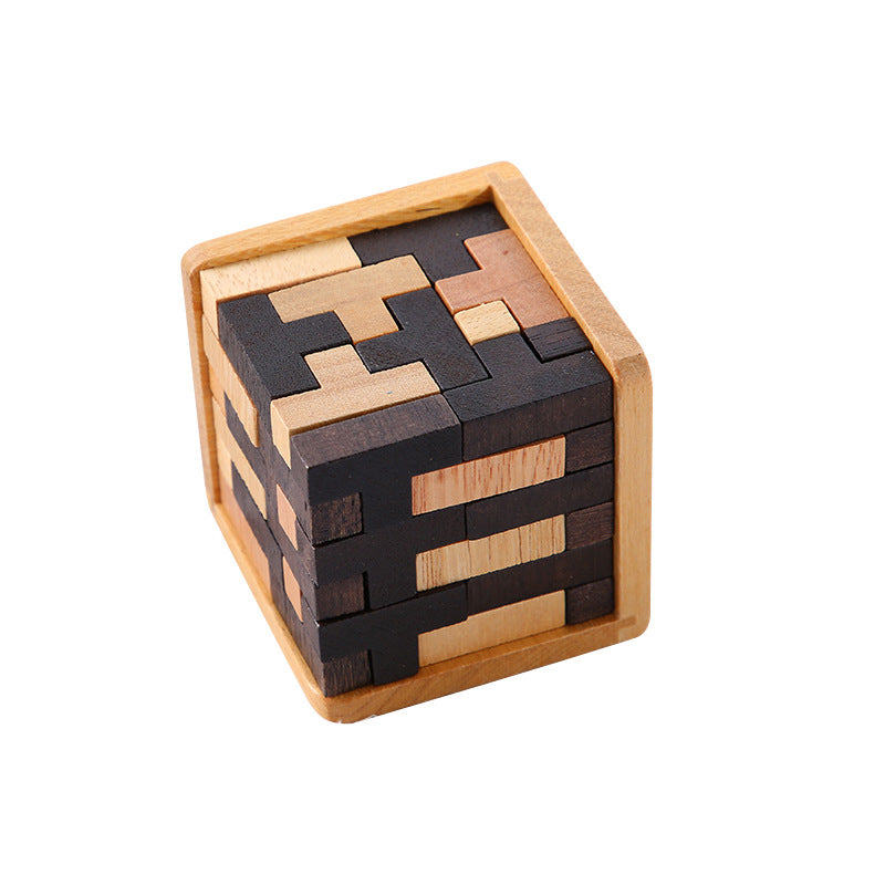 BrainCraft™ – Interactive Wooden Puzzle – Cognitive Skill Building Toy